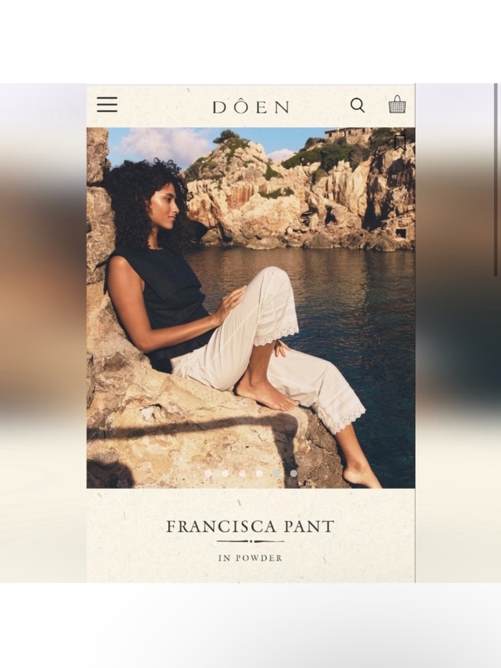NWT DOEN Francisca pant - Picture 5 of 9